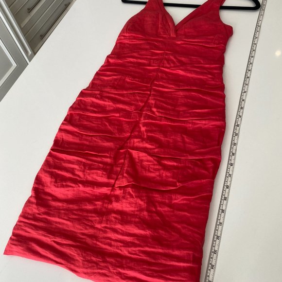 Nicole Miller Ruched Dress (Size 6) - Picture 4 of 5